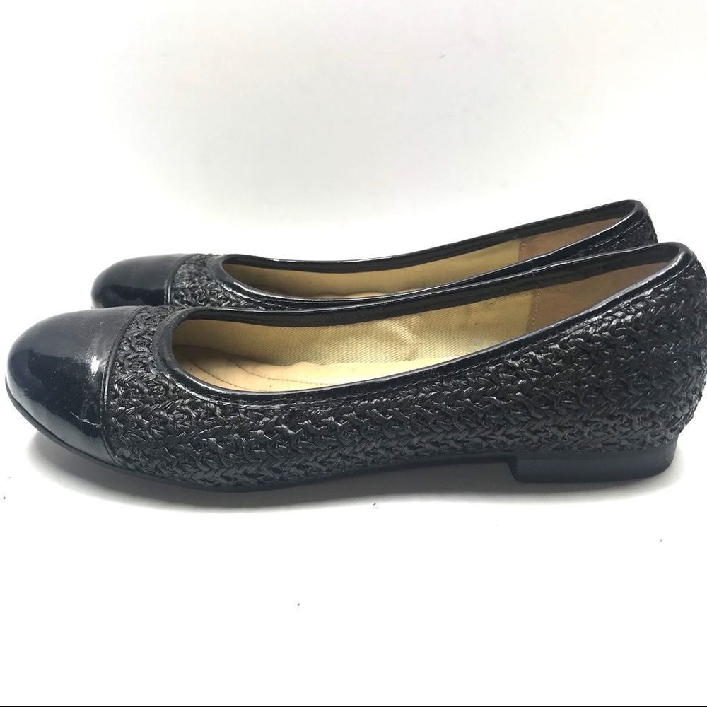 Easy Spirit black ballet flat textured -sz… - Picture 8 of 8